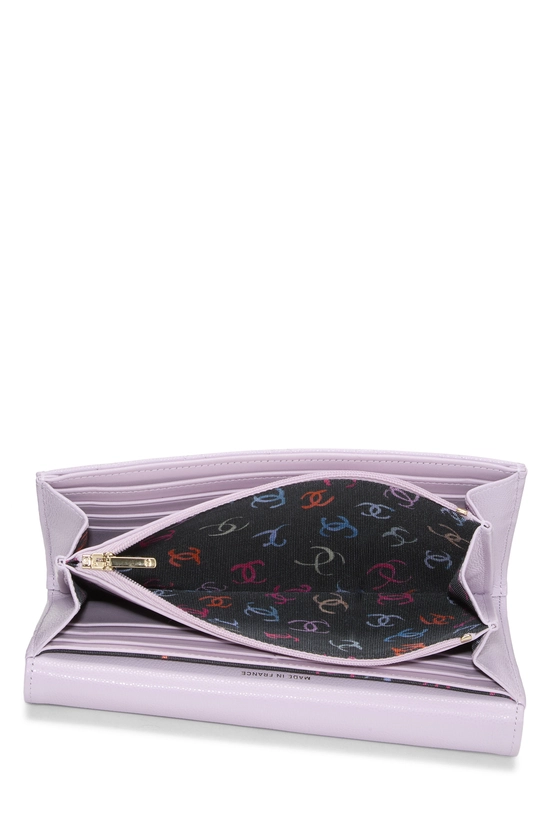 Purple Caviar Classic Flap Wallet, , large image number 3
