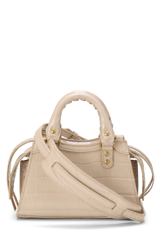 Beige Embossed Neo Classic City Nano, , large image number 3