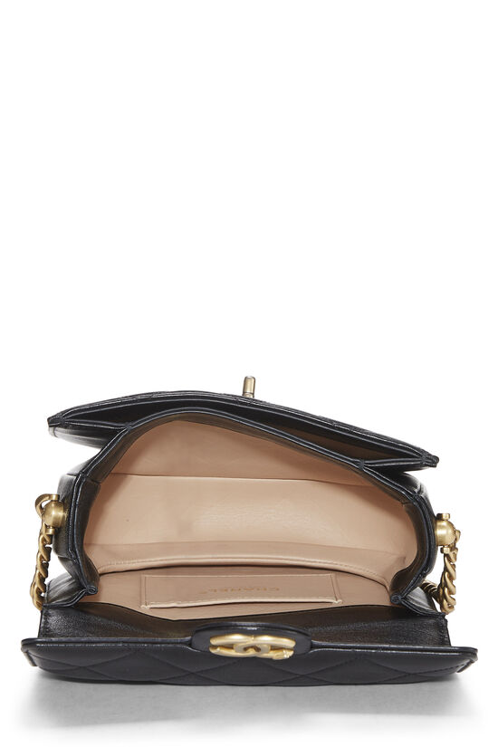 Chanel Black Calfskin Moon Flap Messenger Mini Q6B5HP3PK9000 | WGACA