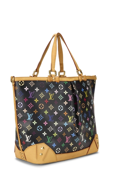 Takashi Murakami x Louis Vuitton Black Monogram Multicolore Sharleen MM, , large