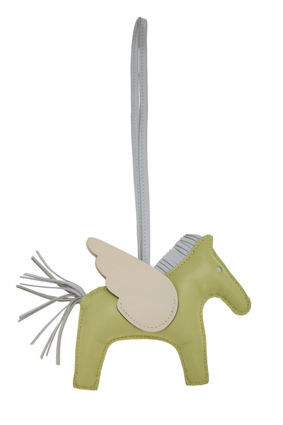 Multicolor Milo Leather Rodeo Pegase Bag Charm MM, , large