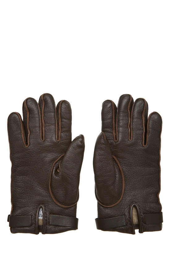 Brown Lambskin Gloves, , large image number 1