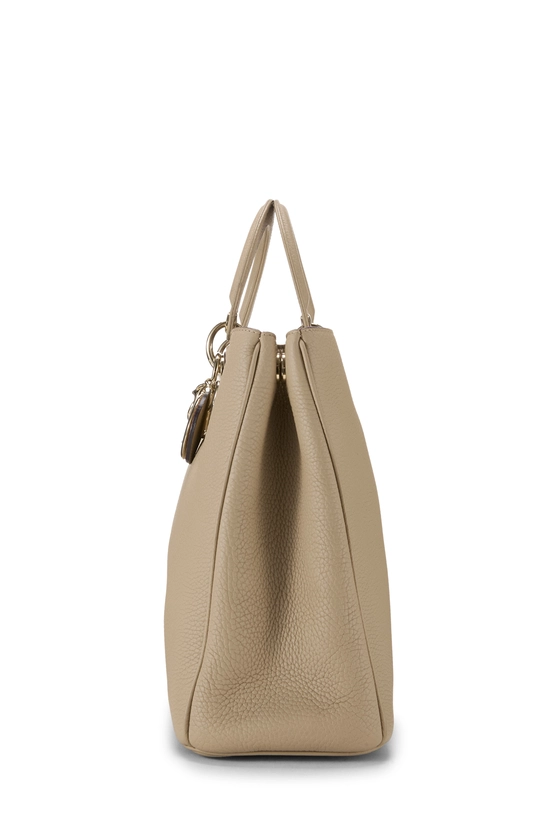 Beige Leather Diorissimo Large, , large image number 2