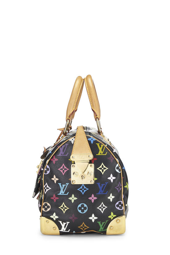 Louis Vuitton, Bags, Louis Vuitton Speedy Handbag Monogram Multicolor 3  White Multicolor
