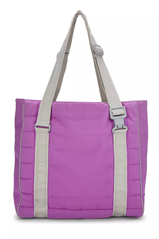 Pink Nylon Sportline Chocolate Bar Tote, , large image number 3