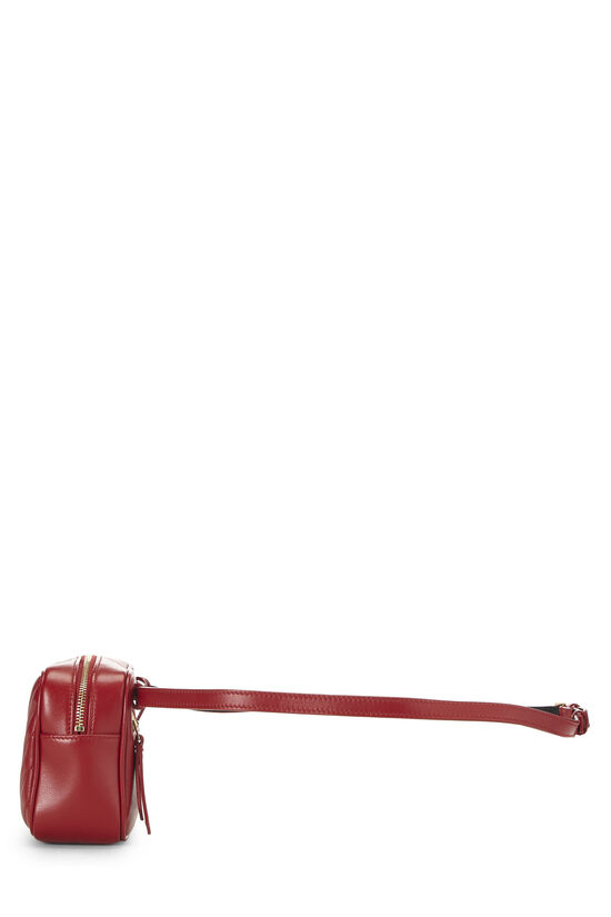 Red Calfskin Tassel Lou Belt Bag, , large image number 2