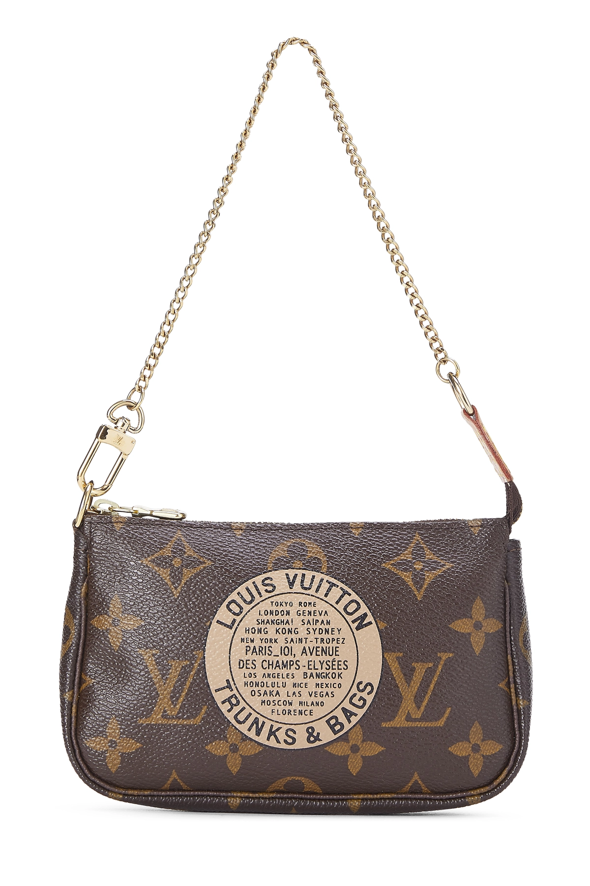 Louis Vuitton Monogram Trunks & Bags Pochette Accessoires Mini