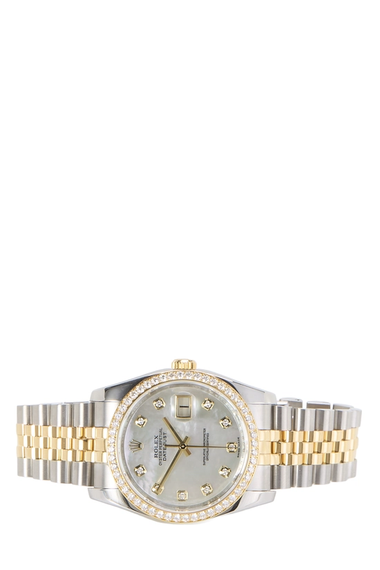 Mother Of Pearl Diamond Dial Datejust 116234 36mm, , large image number 2