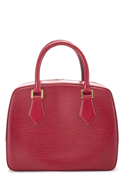Louis Vuitton Red Epi Sablons
