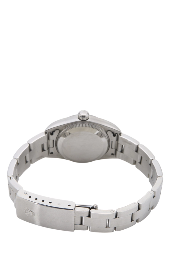 Pink Dial Stainless Steel Oyster Perpetual 76080 24mm, , large image number 3