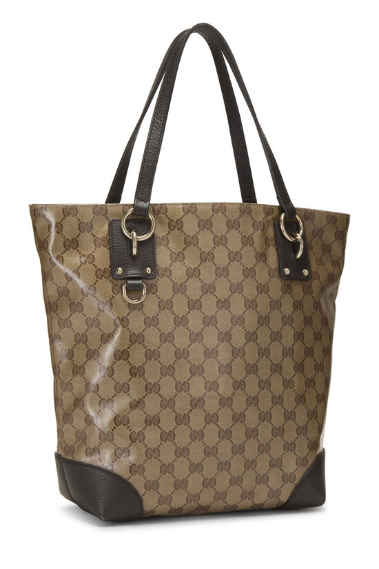 Original GG Crystal Canvas Tote, , large image number 1