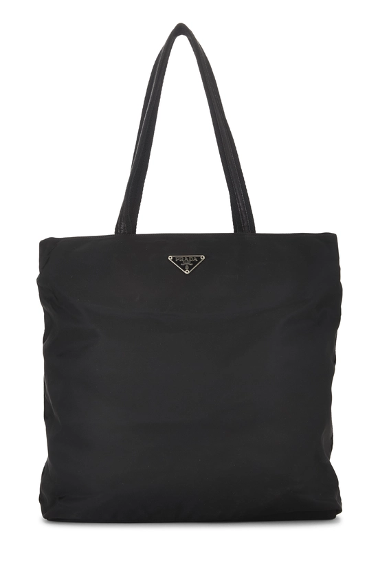 Black Nylon Tote, , large image number 0