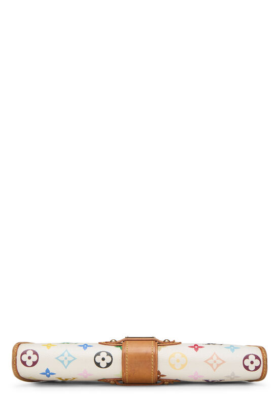 Takashi Murakami x Louis Vuitton White Monogram Multicolore Shirley, , large image number 4