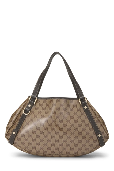 Gucci Original GG Crystal Canvas Abbey Tote