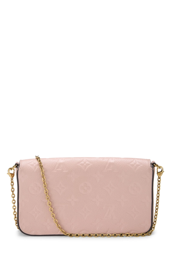 Pink Monogram Empreinte Pochette Felicie, , large image number 3
