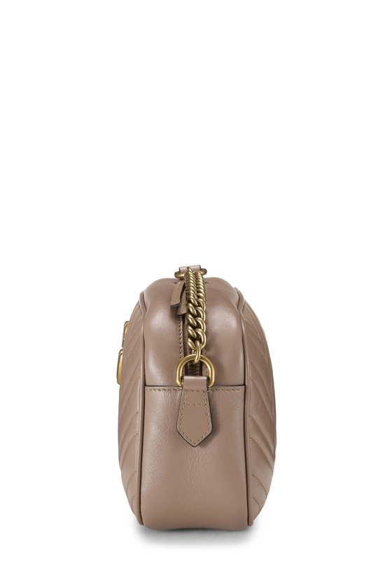 Pink Leather GG Marmont Crossbody Bag, , large image number 2