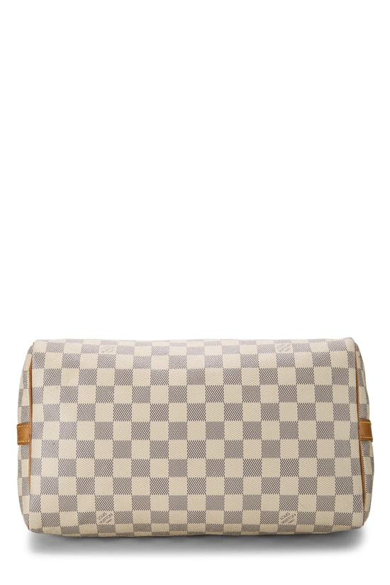 Damier Azur Speedy Bandouliere 30, , large image number 4