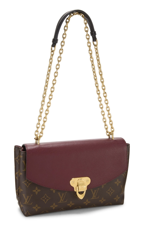 Burgundy Monogram Canvas Saint Placide, , large image number 1