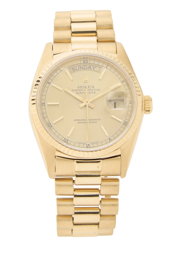 Gold Day-Date President 18038 36mm, , large image number 0
