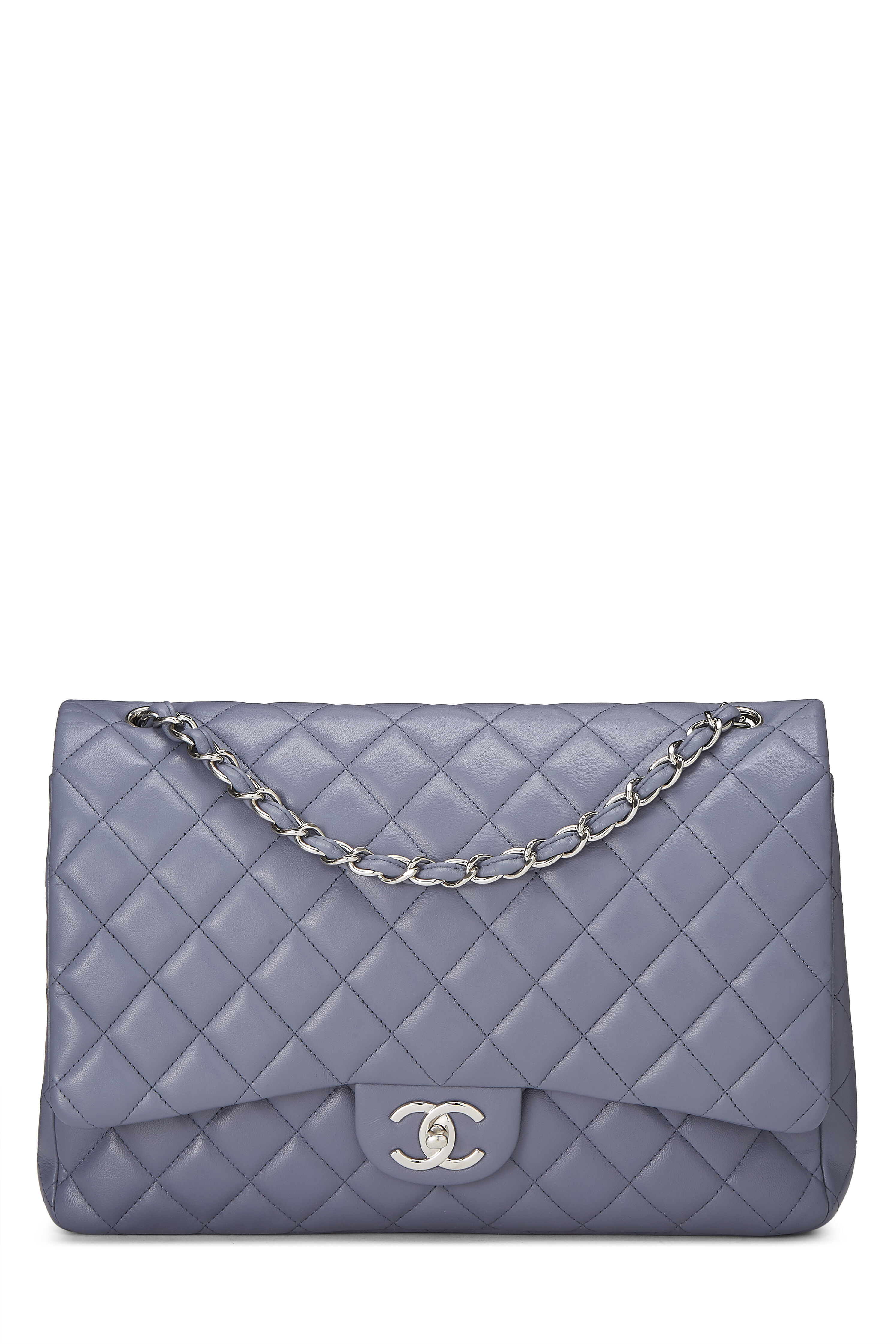 chanel mini flap purple