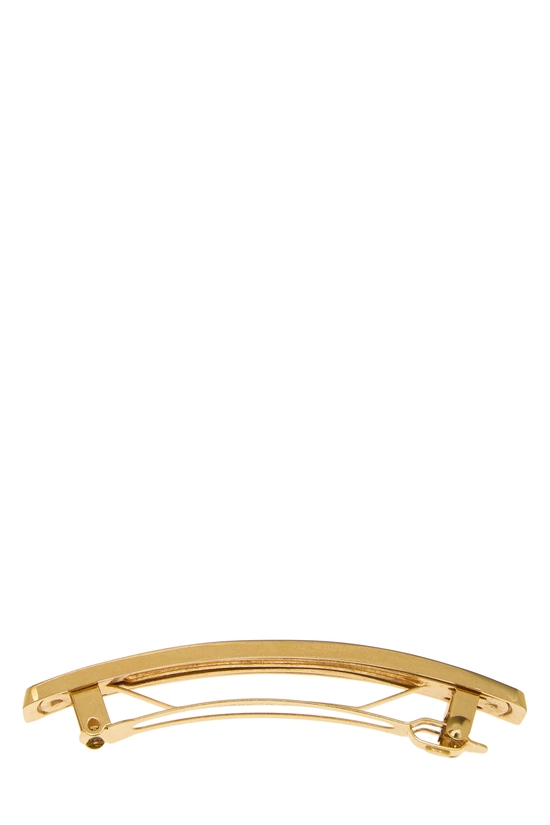 Gold Logo Barrette, , large image number 2