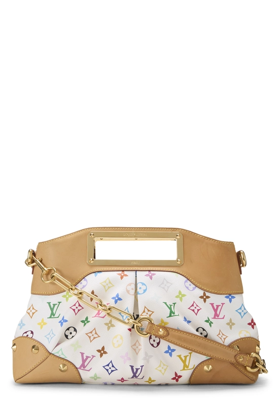Takashi Murakami x Louis Vuitton White Monogram Multicolore Judy MM, , large image number 3