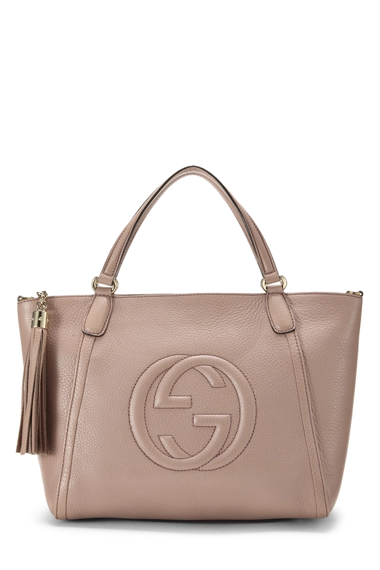 Pink Leather Soho Top Handle Bag, , large image number 0