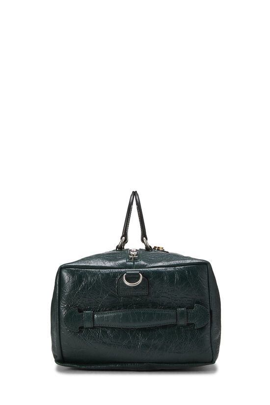 Black Leather Soft Backpack , , large image number 6