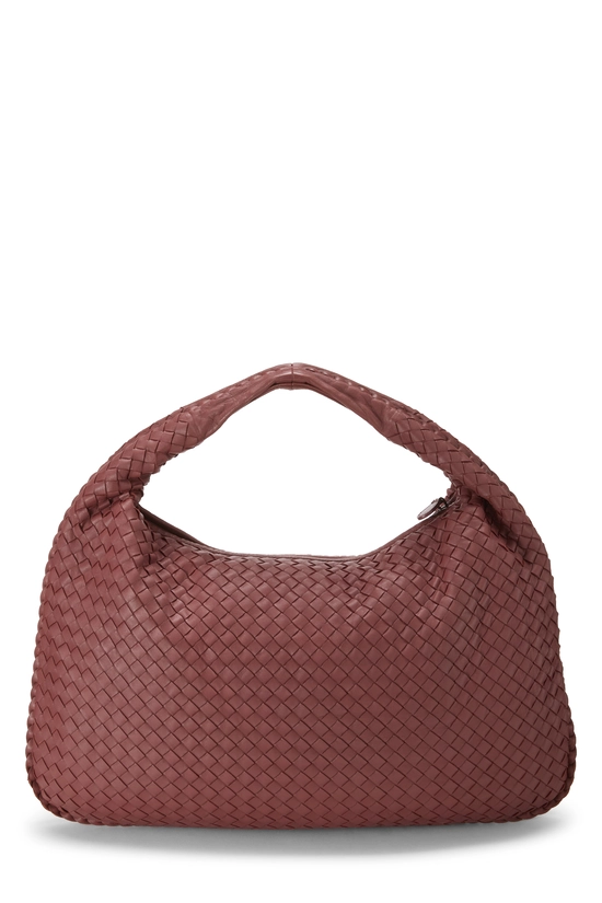 Red Intrecciato Veneta Hobo Large, , large image number 3