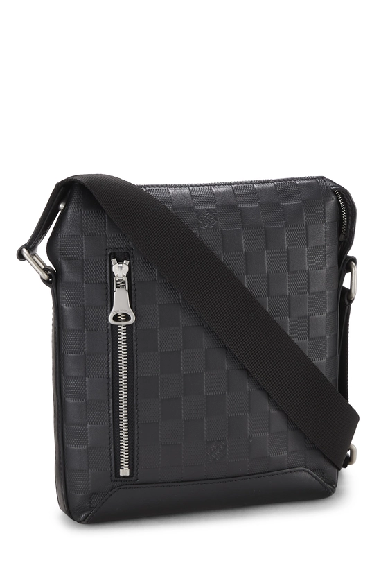 Black Damier Infini Discovery Messenger BB, , large image number 1