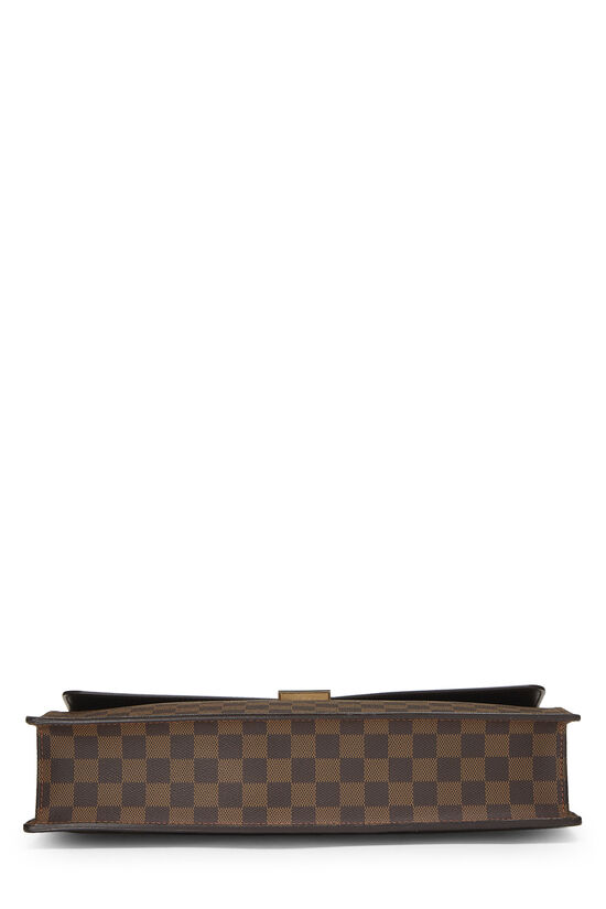 Louis Vuitton Vintage - Damier Ebene Tribeca Long Bag - Brown