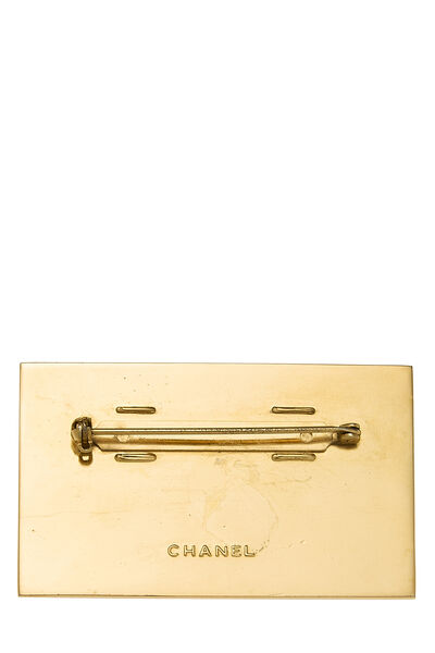 Gold Logo Pin Large, , large