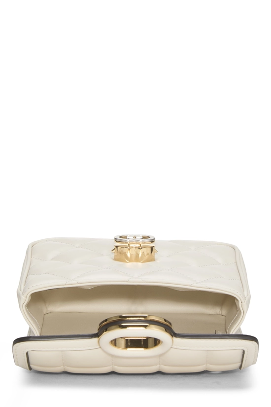 White Calfskin Deco Mini, , large image number 5