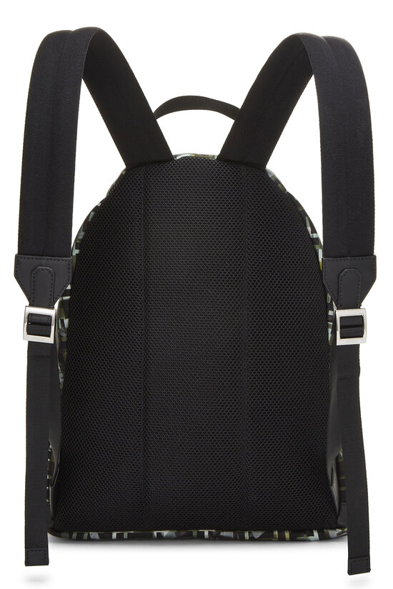Multicolor Zucca Nylon Backpack, , large image number 3