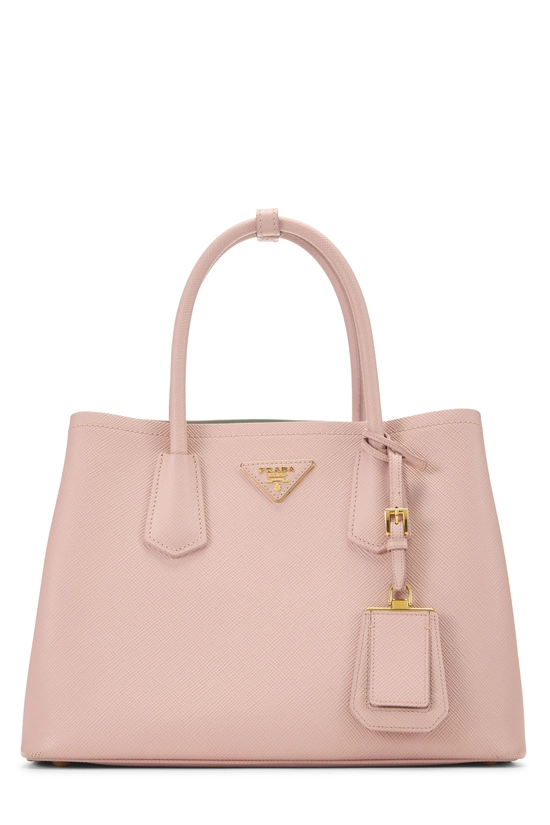 Pink Saffiano Double Bag, , large image number 0