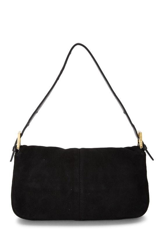 Black Suede Baguette, , large image number 3