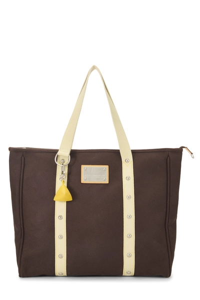 Louis Vuitton Brown Canvas Antigua Cabas GM