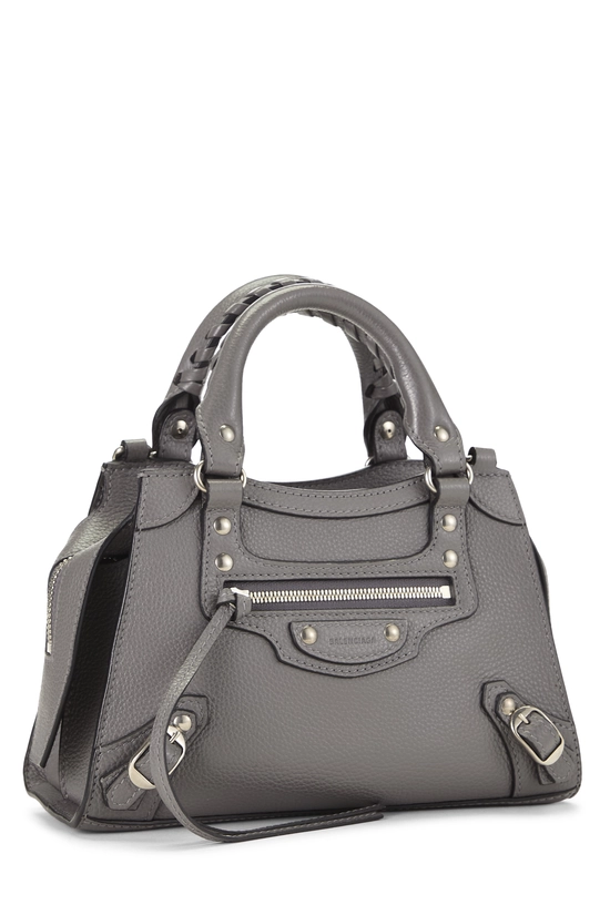 Grey Calfskin Neo Classic City Mini, , large image number 1