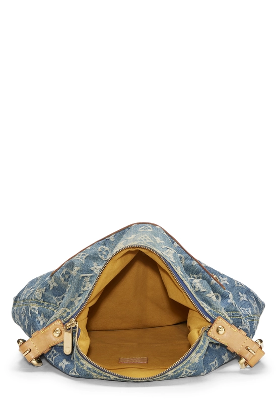 Blue Monogram Denim Baggy GM, , large image number 5