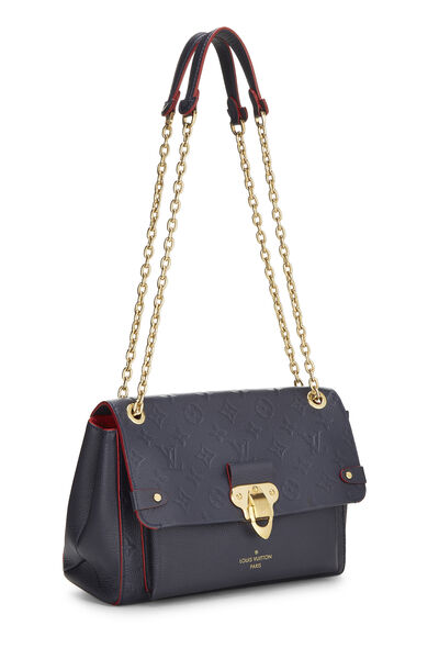 Bleu Infini Monogram Empreinte Leather Vavin PM NM, , large