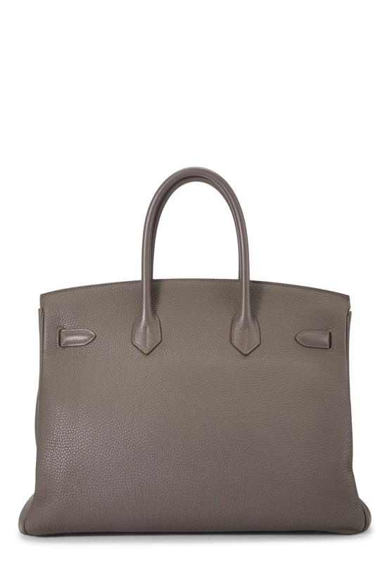 Etain, Ultraviolet Togo Verso Birkin 35 Special Order (SPO), , large image number 3