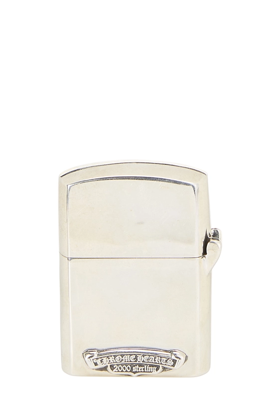 Sterling Silver Filigree Cross Lighter , , large image number 2