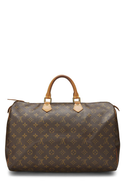Monogram Canvas Speedy 40, , large