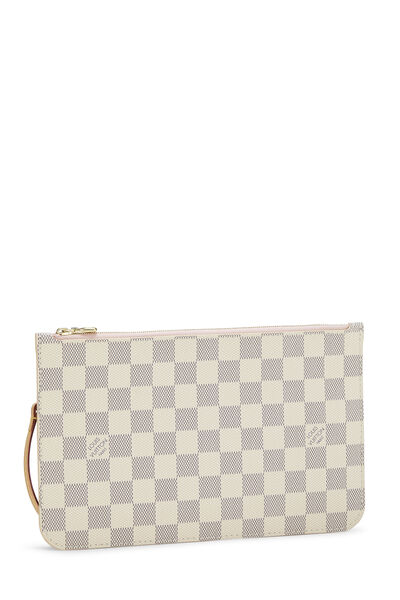 Damier Azur Neverfull Pouch MM, , large