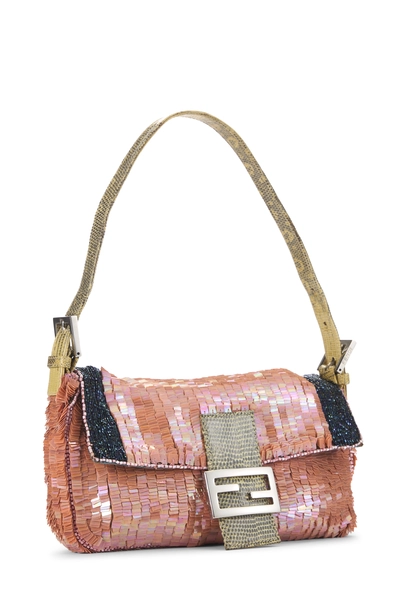 Multicolor Sequin Baguette, , large