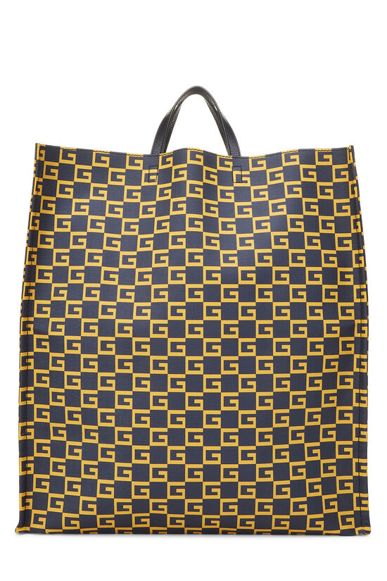 coated canvas tote