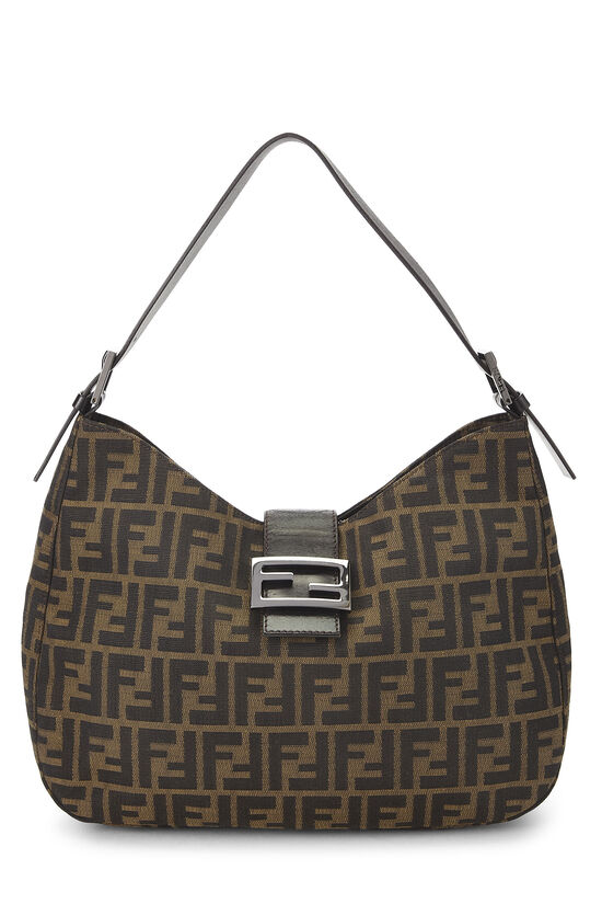 Pre-Owned Brown Zucca Canvas Shoulder Bag QBB059CR0B121 