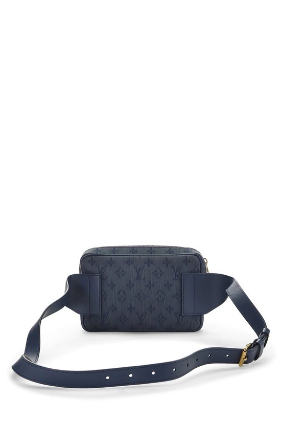 Blue Monogram Denim Outdoor Bumbag, , large image number 3