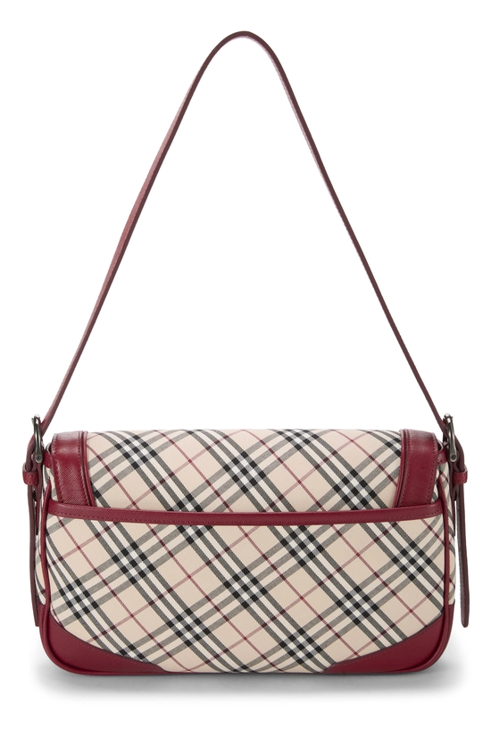 Red House Check Jacquard Turnlock Shoulder Bag, , large image number 3