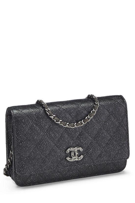 Chanel Black Quilted Calfskin Wallet On Chain (WOC)